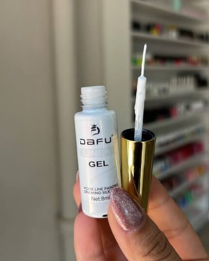 Esmalte punta pincel blanco Dafu