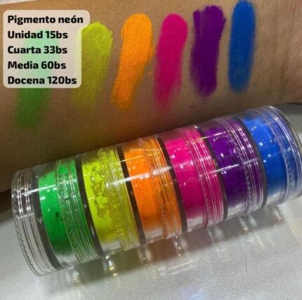 pigmentos neones