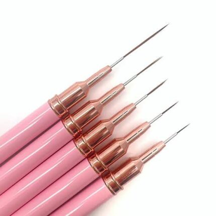 Set de pinceles liners de 5pcs